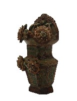 藏品(木製廣窟花器)的圖片