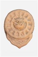 藏品(石製獅像瓦當)的圖片