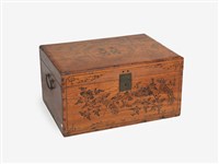 藏品(木製花鳥衣箱)的圖片