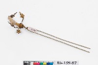 藏品(臺灣漢人族群鎏金髮釵)的圖片