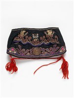 藏品(黑色吉祥繡樣短圈)的圖片