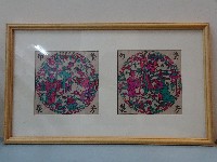 藏品(裱框彩紙版畫)的圖片