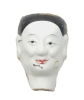 藏品(紙紮人臉孔紙糊面具)的圖片