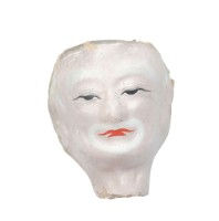 藏品(紙紮人臉孔紙糊面具)的圖片