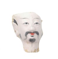 藏品(紙紮人臉孔紙糊面具)的圖片