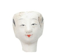 藏品(紙紮人臉孔紙糊面具)的圖片