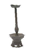 藏品(錫製燭臺一對)的圖片