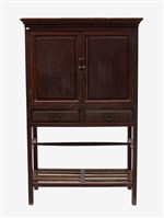 藏品(木製附門書櫥)的圖片