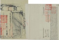 藏品(道光二十六年柯清溪等三人立杜賣盡根水田契)的圖片