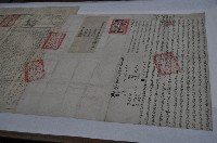 藏品(光緒五年葉審過四人仝立杜賣盡根地基瓦厝契（契尾）)的圖片