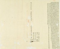 藏品(明治三十二年康佑等二人仝立杜賣盡根尾店契字)的圖片