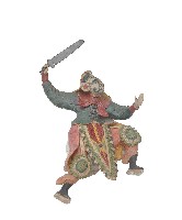 藏品(雙勇將交趾陶一 對)的圖片