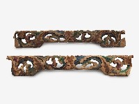 藏品(花草木斗拱一對)的圖片