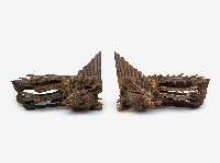 藏品(木雕鳳凰雀替一對)的圖片