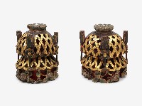 藏品(木吊筒 一對)的圖片