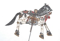 藏品(皮影戲偶馬匹樣式)的圖片
