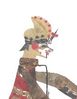 藏品(皮影戲偶人像樣式)的圖片