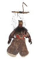 藏品(清代鍾馗包公戲偶)的圖片
