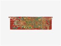 藏品(彩繪秦叔寶與尉遲恭之寺廟木門)的圖片