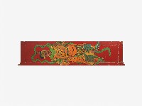 藏品(彩繪增長天王與廣目天王之寺廟木門一對)的圖片