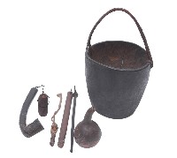 藏品(卑南族紋手足器具)的圖片