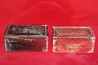 藏品(木製帶款藥材收納長方形屜盒（兩件）)的圖片