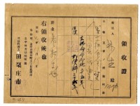 藏品(昭和2年林生繳納支拂命令申覆費用領收證明)的圖片