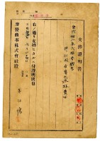 藏品(昭和十五年勝發商事株式會社開立吳江懷支出證明書)的圖片
