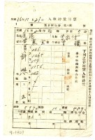 藏品(民國三十六年臺中縣線西鄉合作社發給鹿港黃憲宜入庫秤量傳票)的圖片