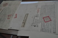 藏品(光緒十一年陳泉等二人立杜賣盡根田契字（含契尾）)的圖片