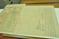 藏品(道光十四年鄭傳祖等三人立杜賣盡根絕契字（含契尾）)的圖片