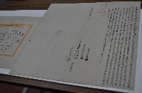 藏品(明治二十九年楊榮華等三人仝立杜賣盡根田契字（含契尾）)的圖片