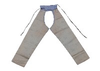 藏品(米色花卉繡樣腿褲)的圖片