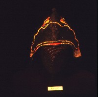 藏品(黑色如意雲紋綉樣童帽)的圖片