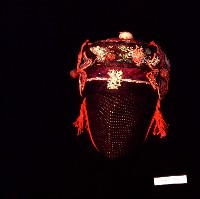 藏品(深色吉祥繡樣童帽)的圖片