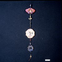 藏品(仙女刺繡八卦形垂飾)的圖片