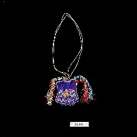 藏品(藍色小鹿圖樣刺繡袋)的圖片