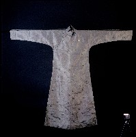藏品(灰色緞面長衫)的圖片