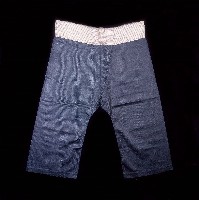 藏品(臺灣漢人族群男性黑色大襠褲)的圖片