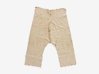 藏品(臺灣漢人族群女性白色大襠褲)的圖片