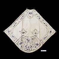 藏品(書禮傳家刺繡口袋扇形肚兜)的圖片
