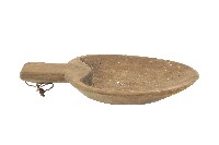 藏品(達悟族木盤)的圖片