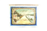 藏品(陳登科傅色油彩風景圖木板壁畫)的圖片