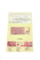 藏品(新臺幣發行五十週年紀念性塑膠鈔券)的圖片