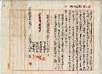 藏品(明治三十四年林番立贌耕田業字)的圖片