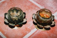 藏品(蓮座燭臺一對)的圖片