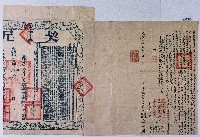 藏品(光緒三年蔣春壽等二人杜賣盡根水田契字)的圖片