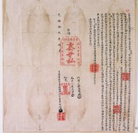 藏品(光緒拾玖年拾月東雨順立開墾杜賣盡根埔園契字)的圖片