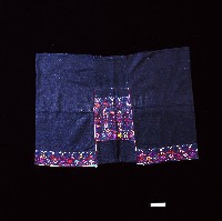 藏品(卑南族深藍色男短褲)的圖片