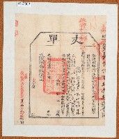 藏品(光緒十四年臺灣布政使司清丈范清芳田園給丈單)的圖片